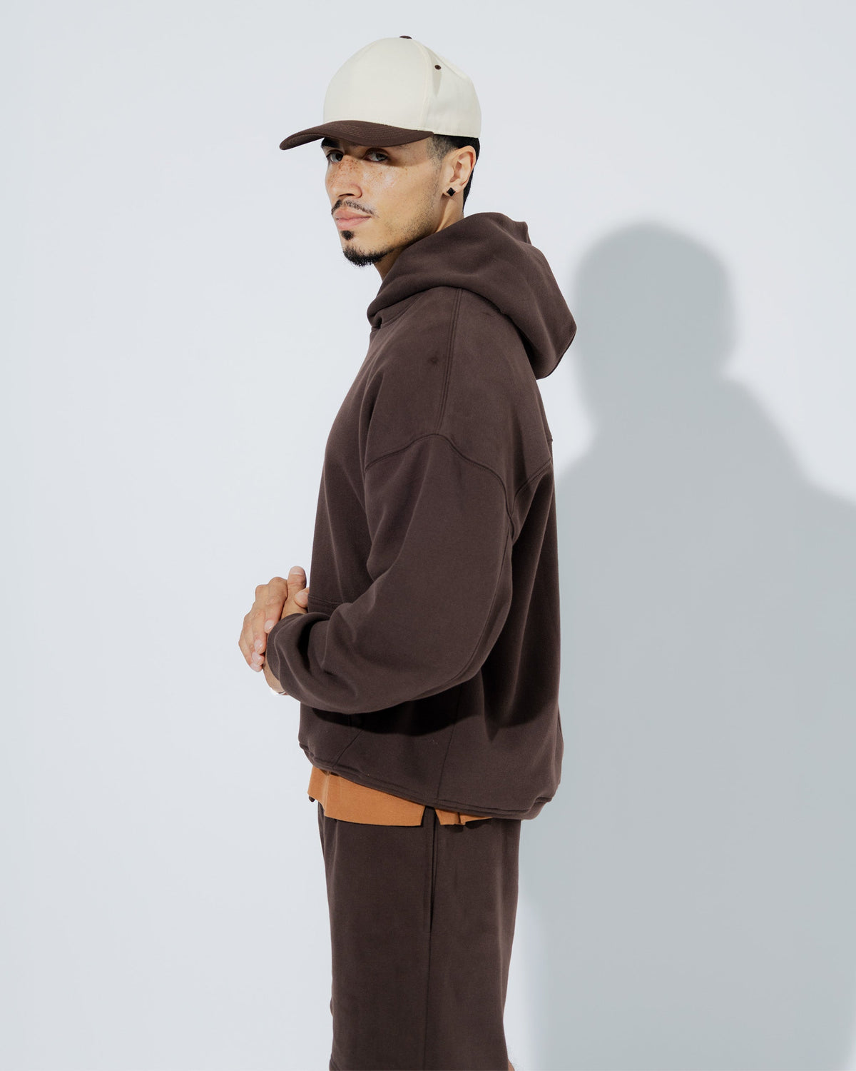 Heavyweight Pullover Hoodie & 5" Core Fleece Short Set - View 28
