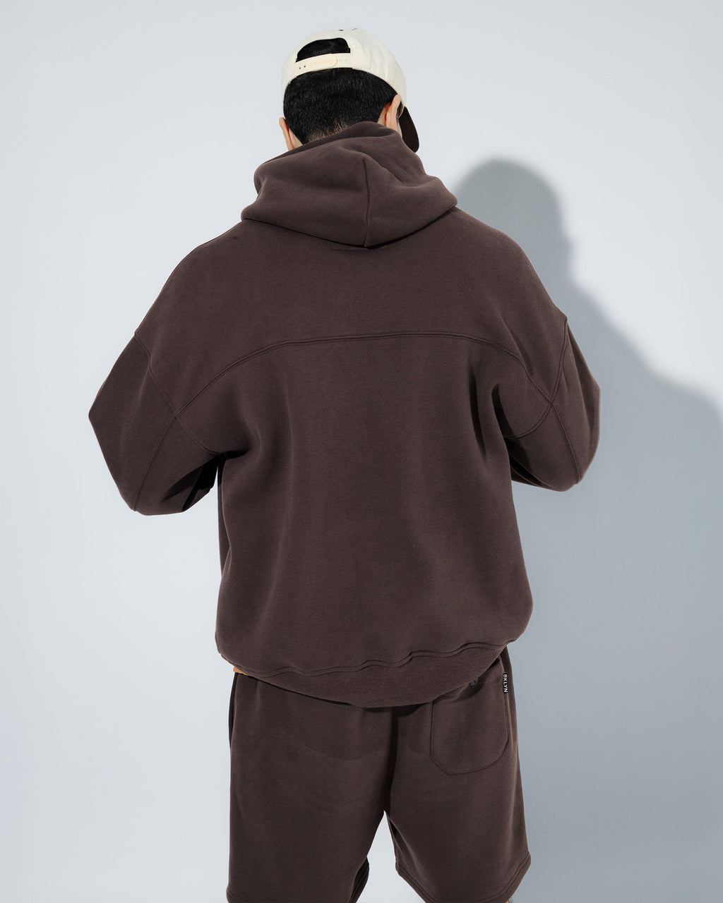 Heavyweight Pullover Hoodie & 5" Core Fleece Short Set - View 30
