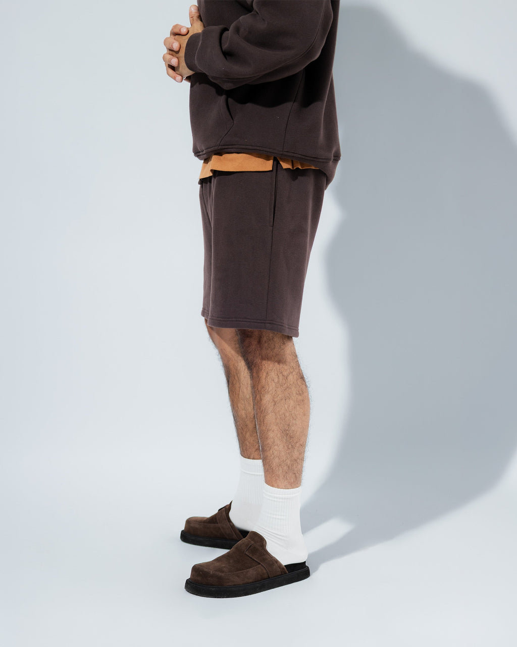 Heavyweight Pullover Hoodie & 5" Core Fleece Short Set - View 32