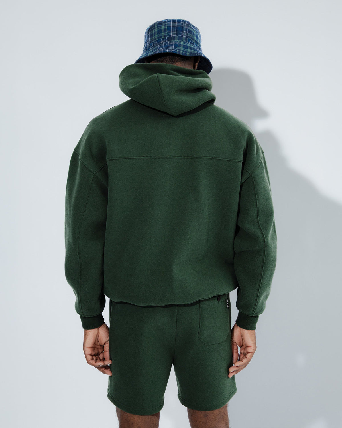 Heavyweight Pullover Hoodie & 5" Core Fleece Short Set - View 18