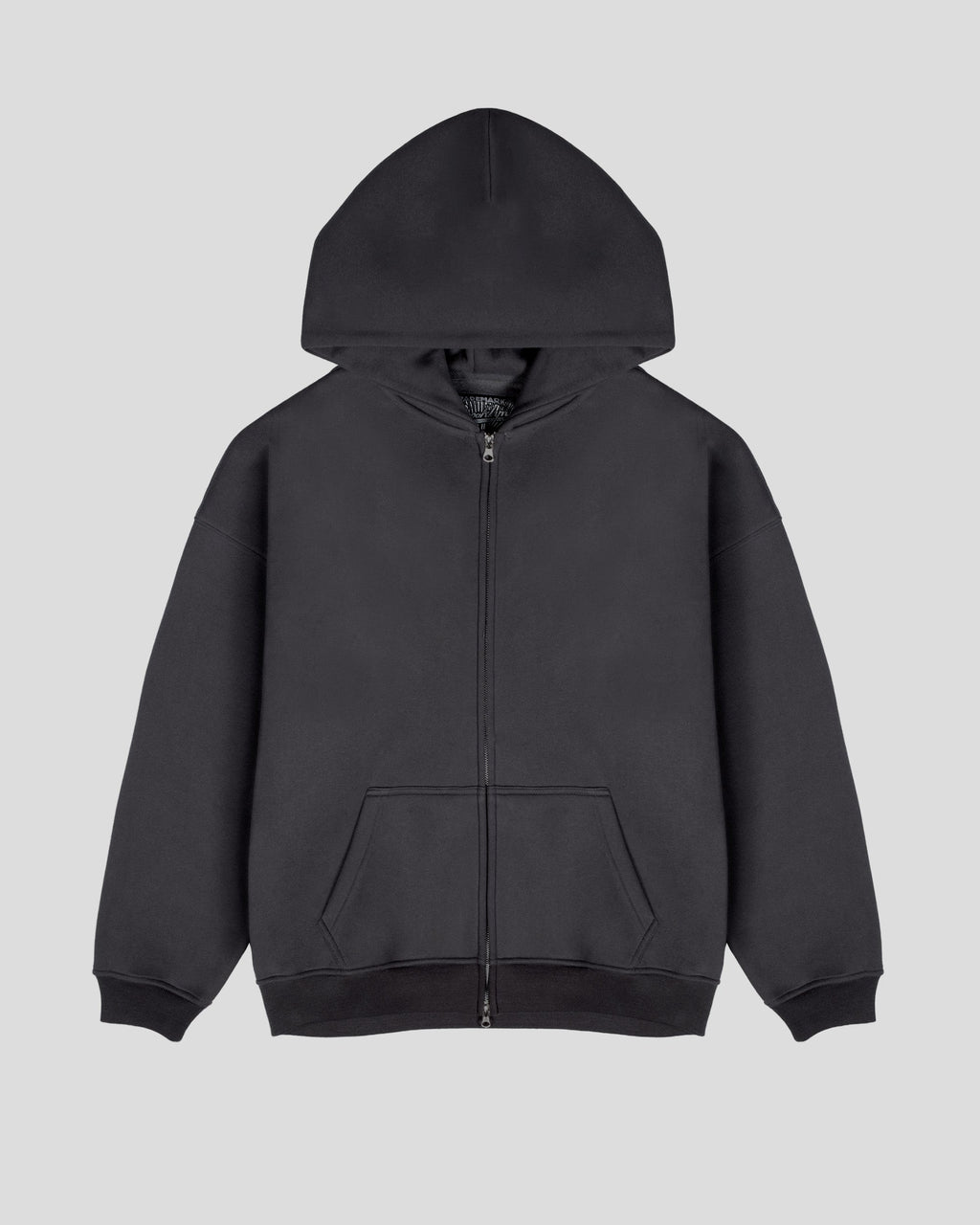 Heavyweight Full Zip Hoodie & 5" Fleece Short Set - View 9