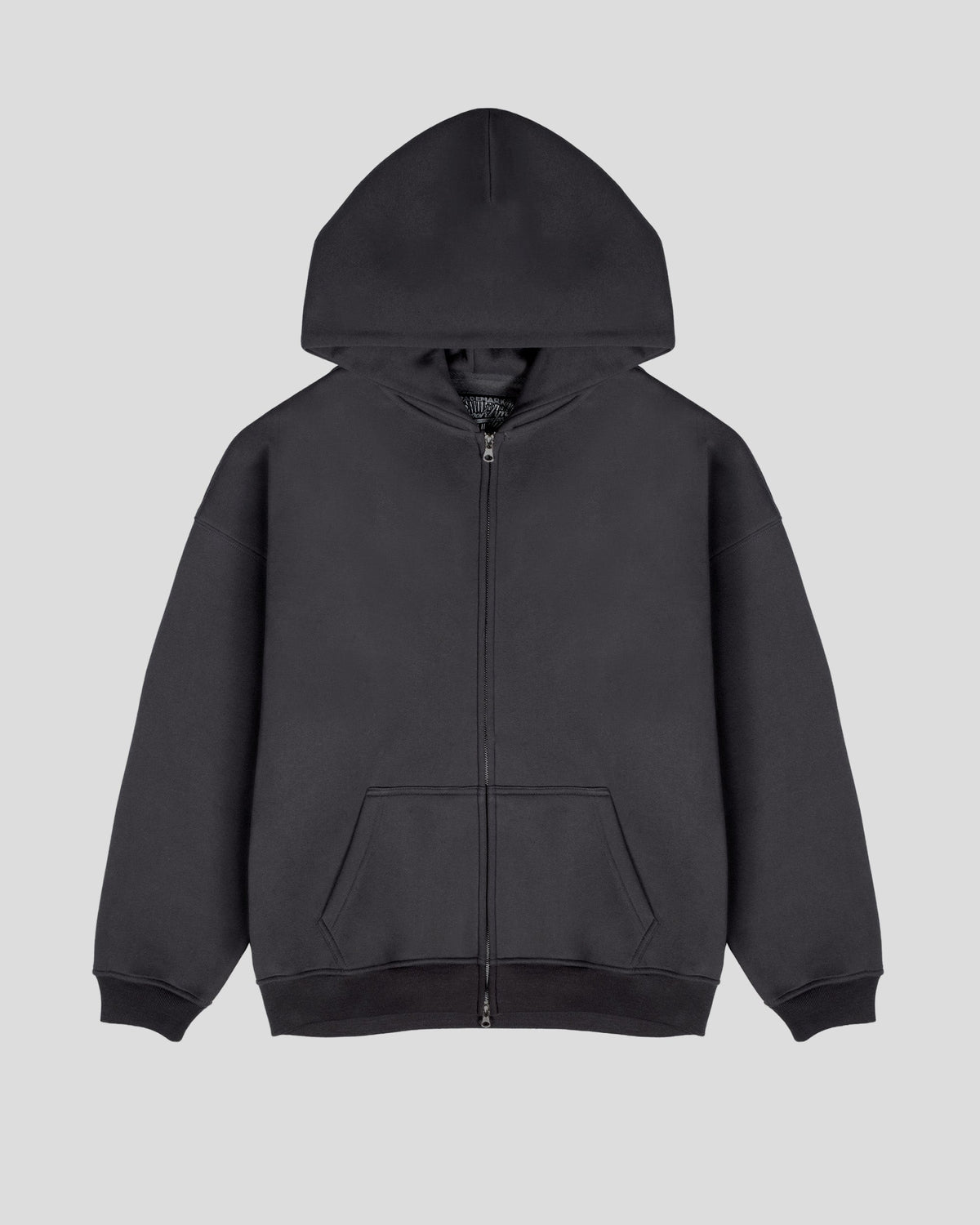 Heavyweight Full Zip Hoodie & 5" Fleece Short Set - View 9