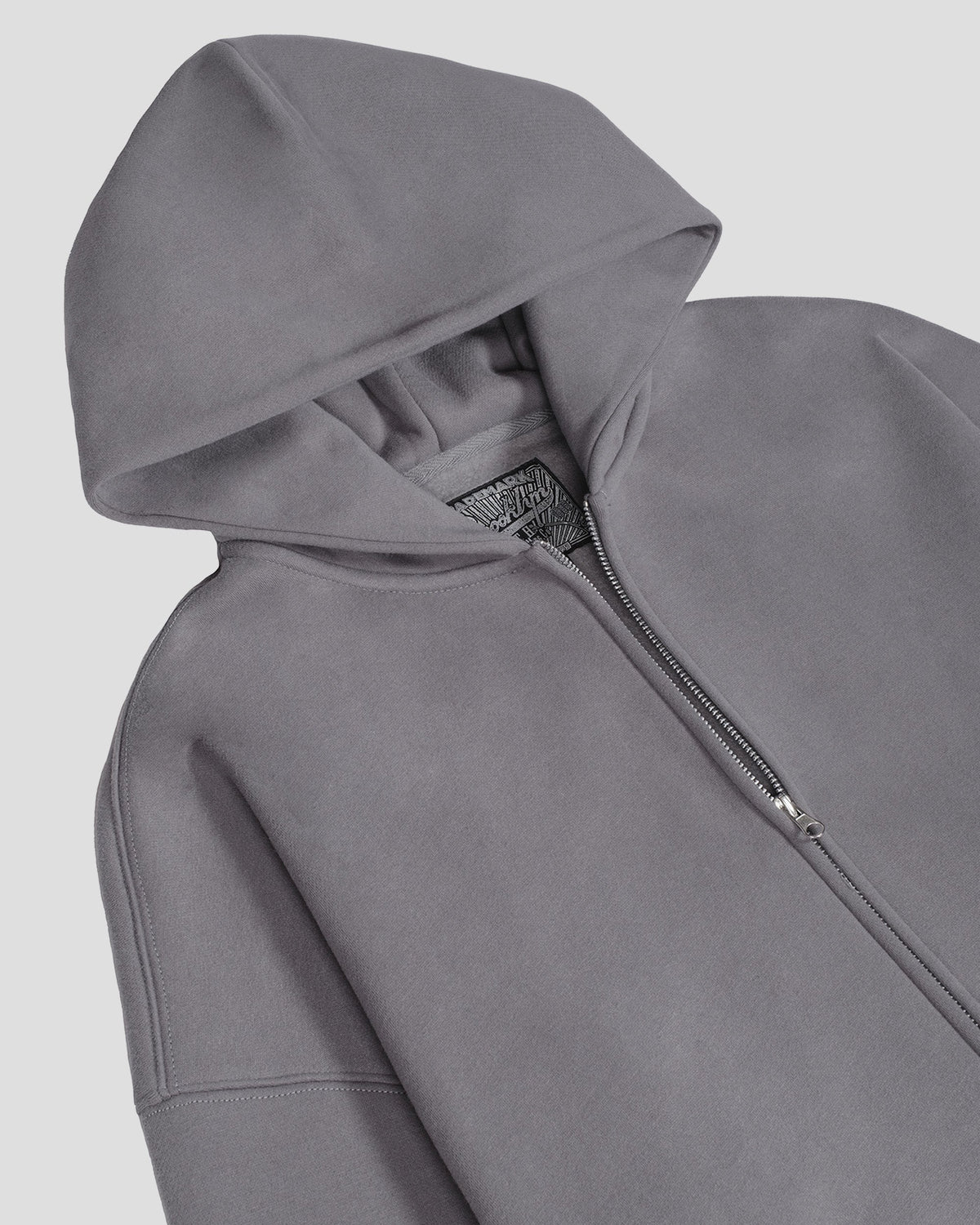 Heavyweight Full Zip Hoodie & 5" Fleece Short Set - View 26